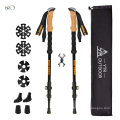 NPOT Wholesale best affordable trekking pole extension anti shock hiking pole